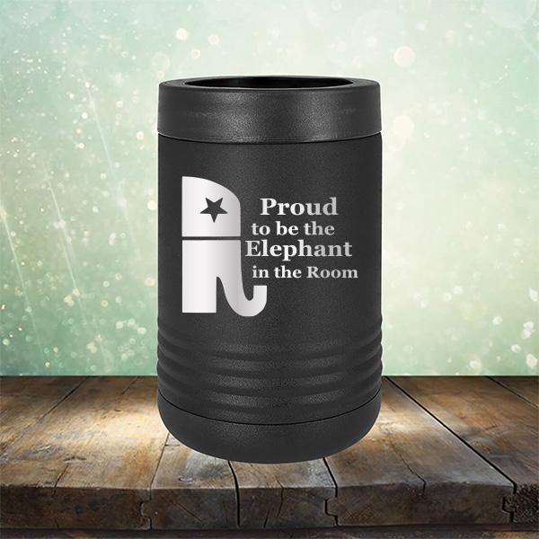 Proud To Be The Elephant in the Room - Laser Etched Tumbler Mug