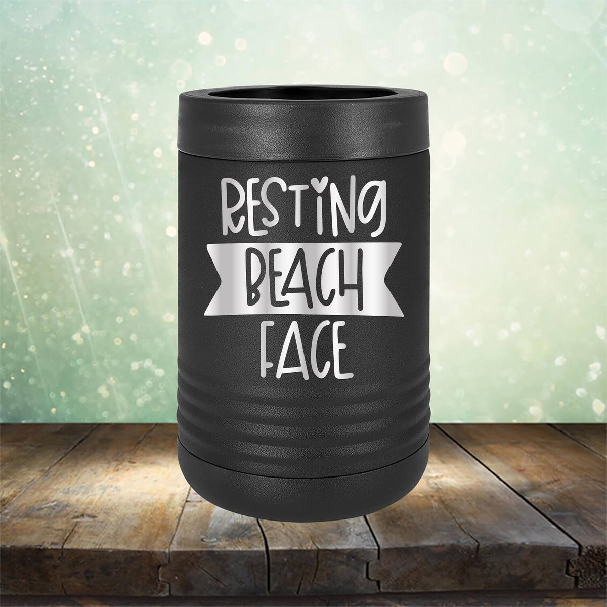 Resting Beach Face - Laser Etched Tumbler Mug