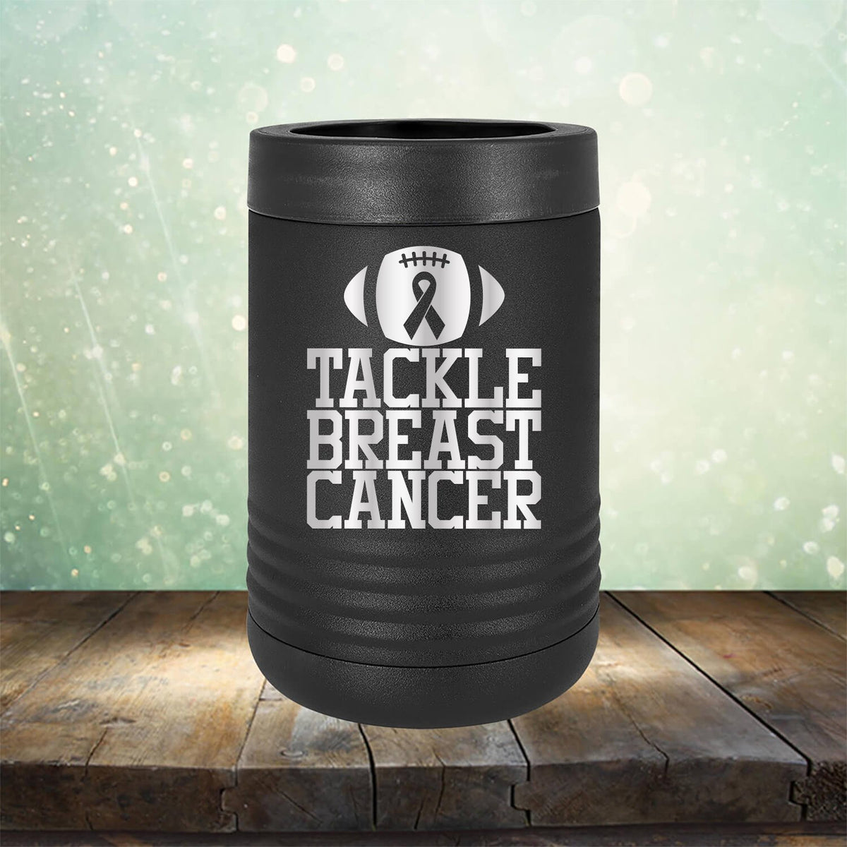 Tackle Breast Cancer - Laser Etched Tumbler Mug