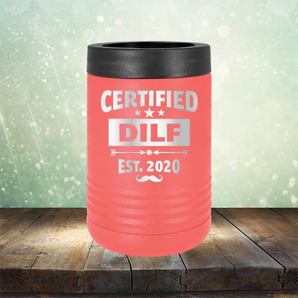 Certified DILF Est. 2020 - Laser Etched Tumbler Mug