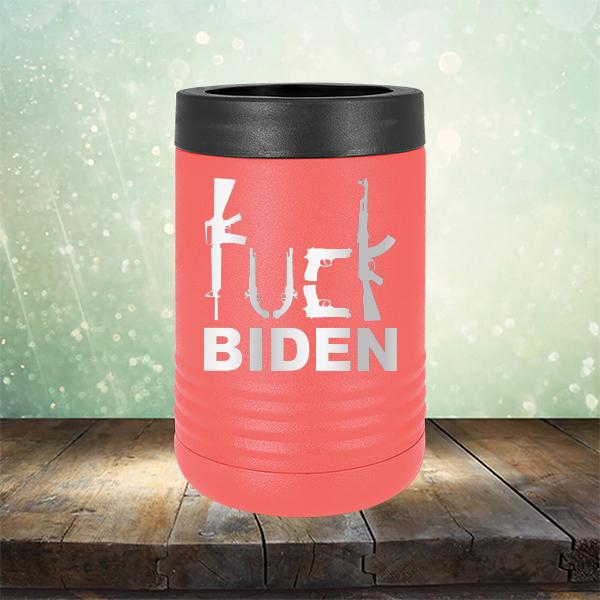 Fuck Biden Guns - Laser Etched Tumbler Mug