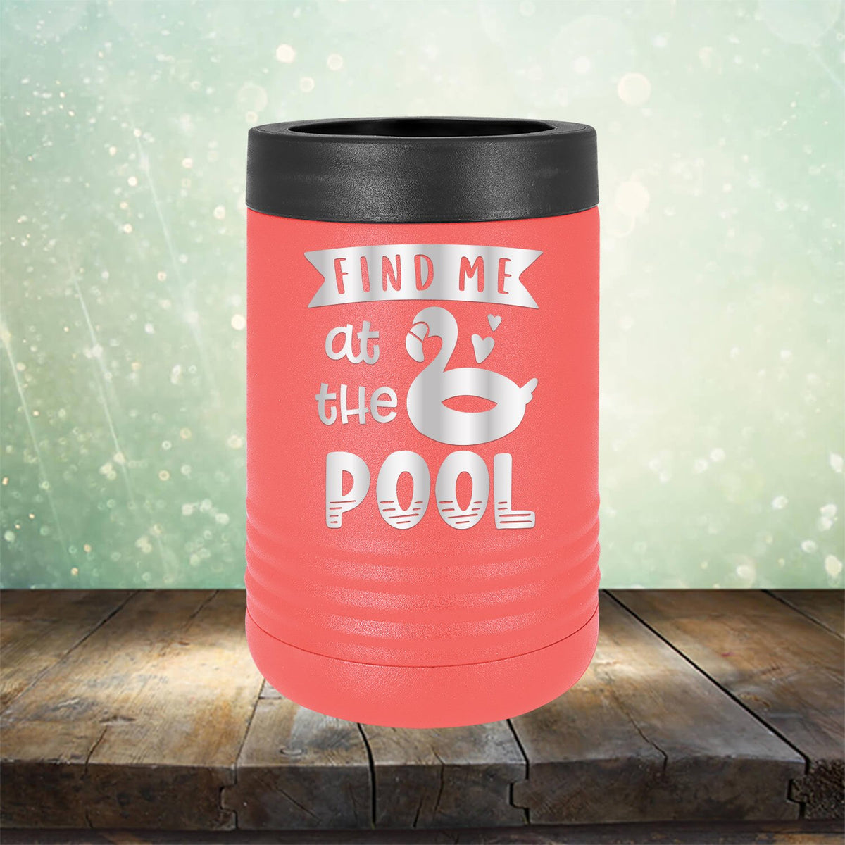 Find Me At The Pool - Laser Etched Tumbler Mug