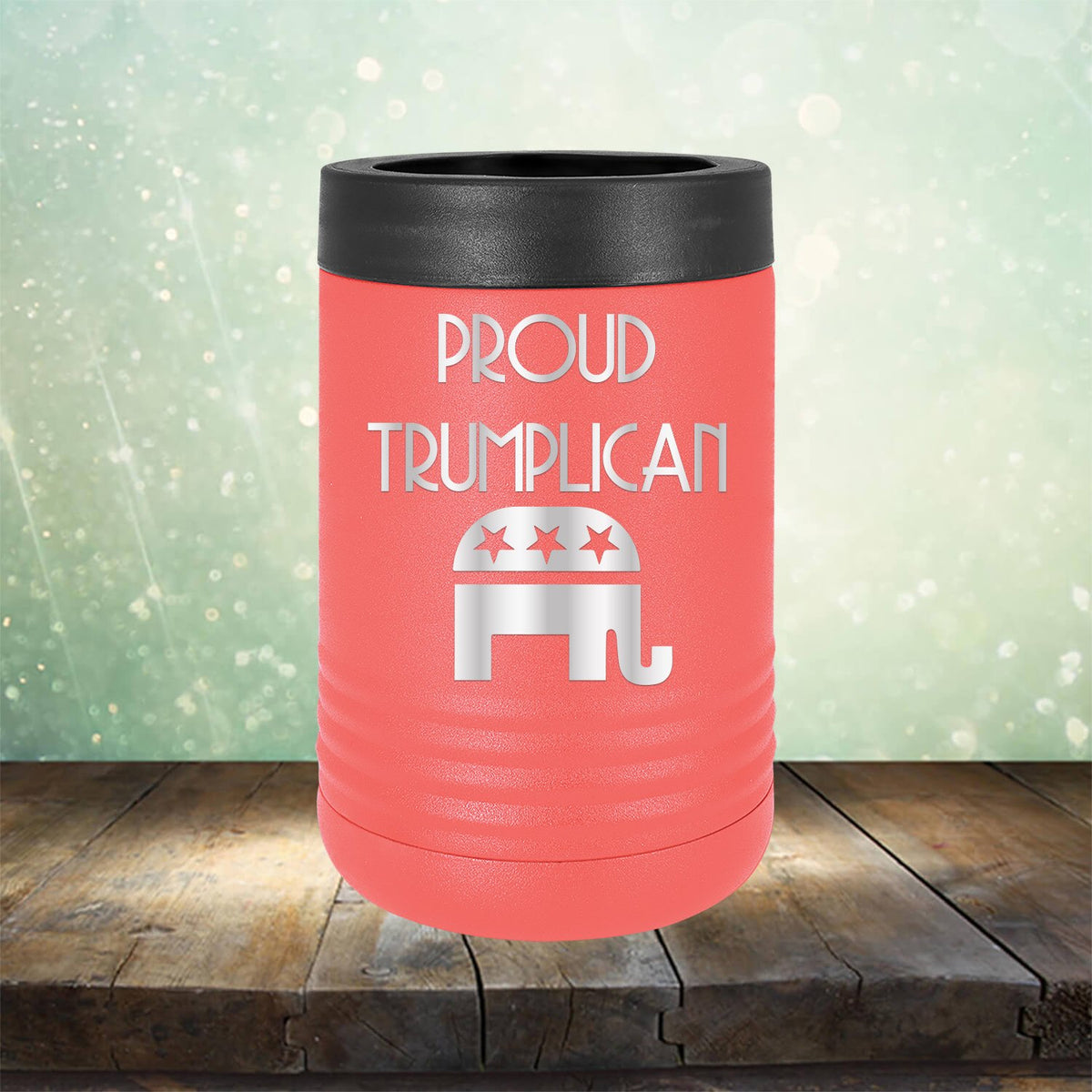 Proud Trumplican Elephant - Laser Etched Tumbler Mug