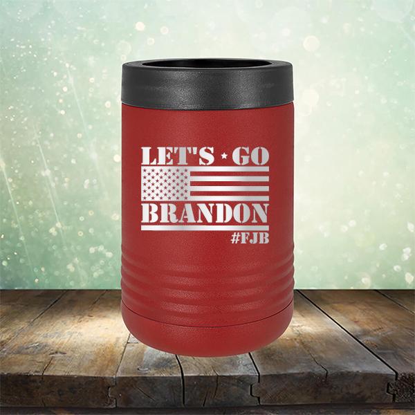 Let&#39;s Go Brandon American Flag - Laser Etched Tumbler Mug