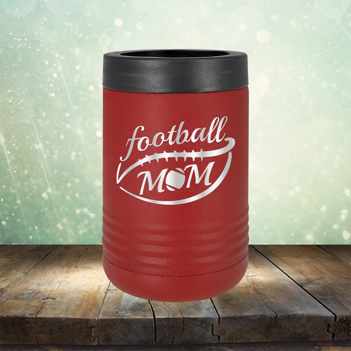 Football Mom - Laser Etched Tumbler Mug
