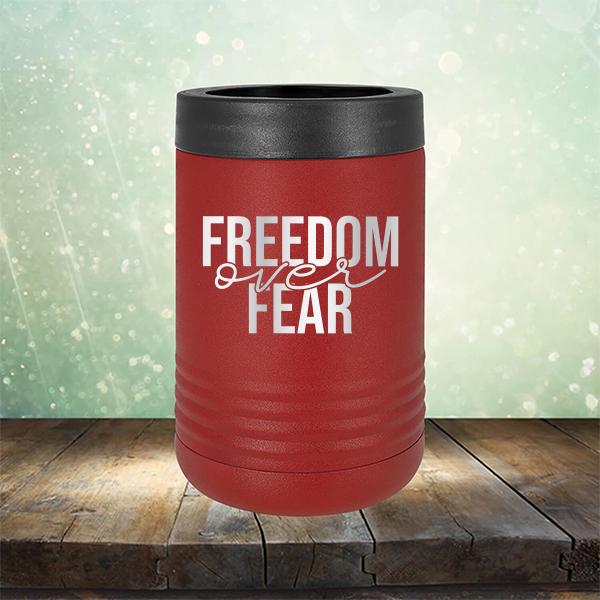 Freedom Over Fear - Laser Etched Tumbler Mug