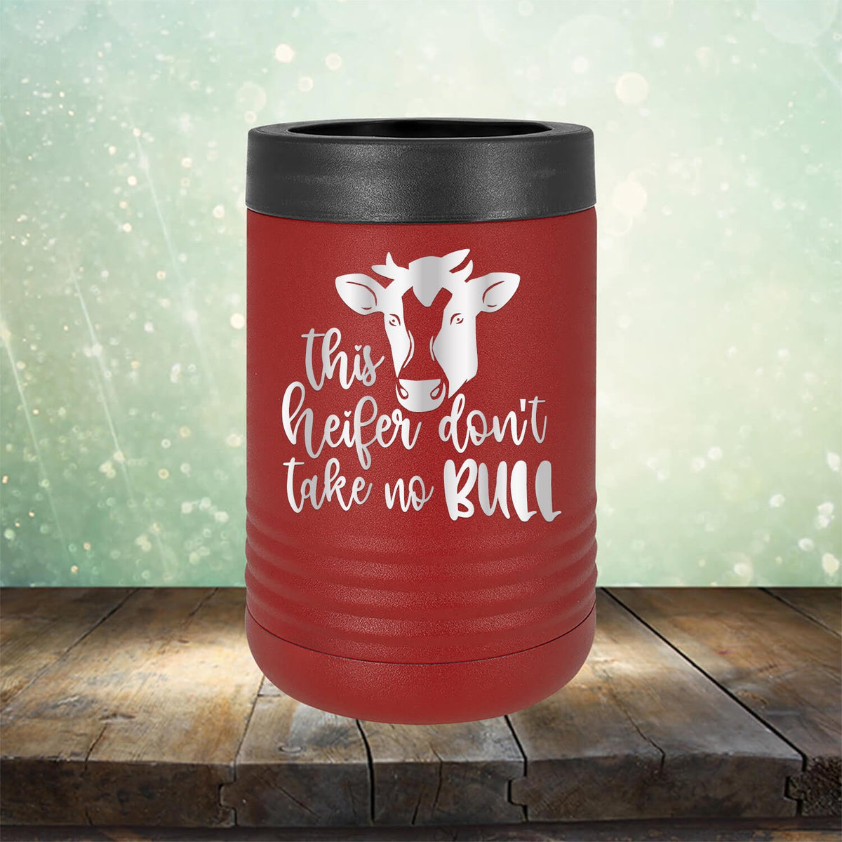 This Heifer Don&#39;t Take No Bull - Laser Etched Tumbler Mug