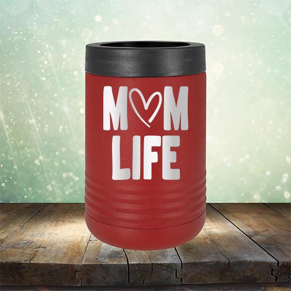 Mom Life with Heart - Laser Etched Tumbler Mug