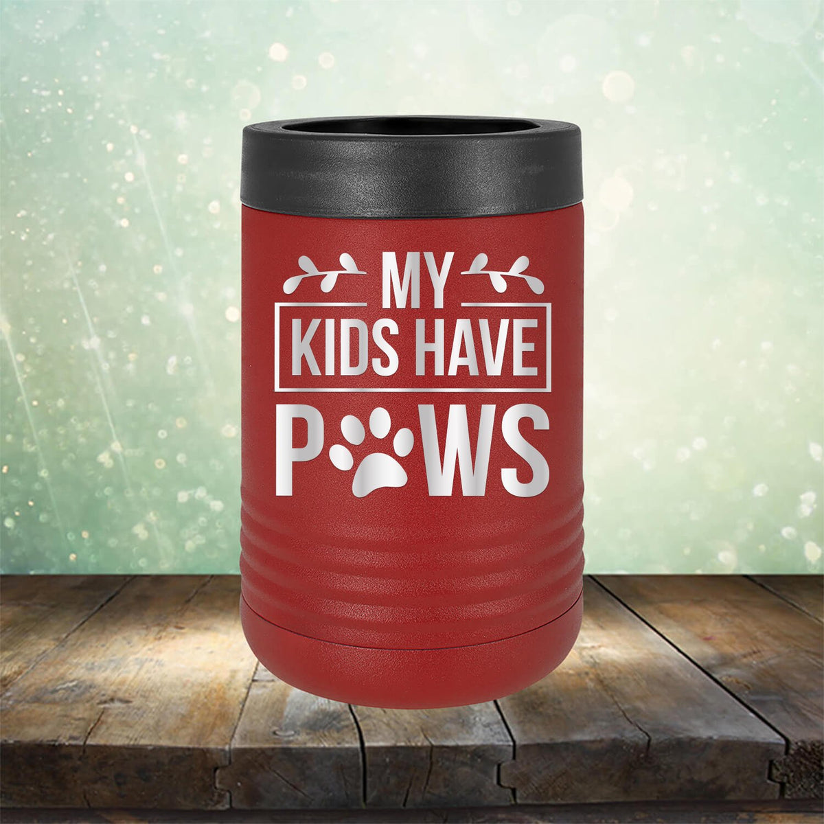 My Kids Have Paws - Laser Etched Tumbler Mug