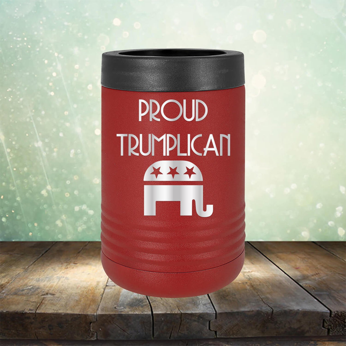 Proud Trumplican Elephant - Laser Etched Tumbler Mug