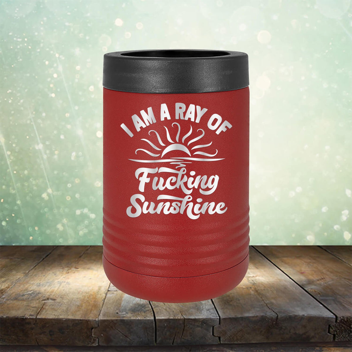 I Am A Ray Of Fucking Sunshine - Laser Etched Tumbler Mug