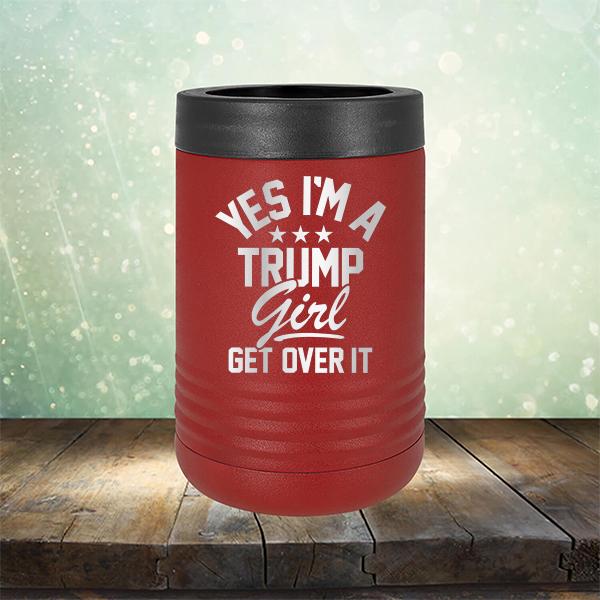 Yes I'm A Trump Girl Get Over It - Laser Etched Tumbler Mug