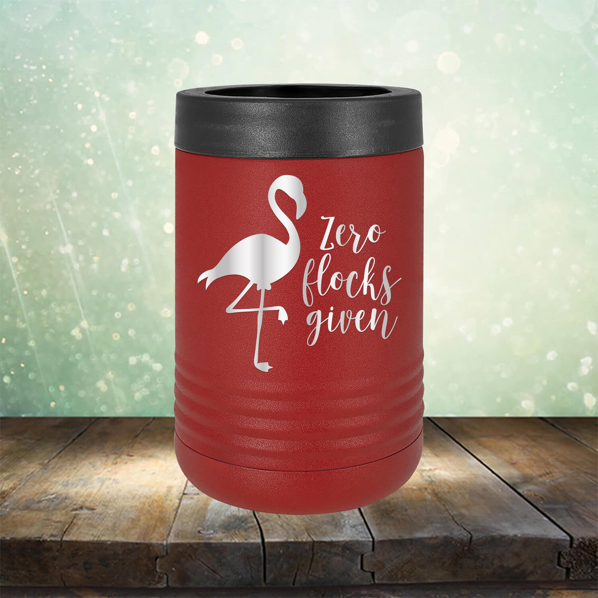 Zero Flocks Given - Laser Etched Tumbler Mug