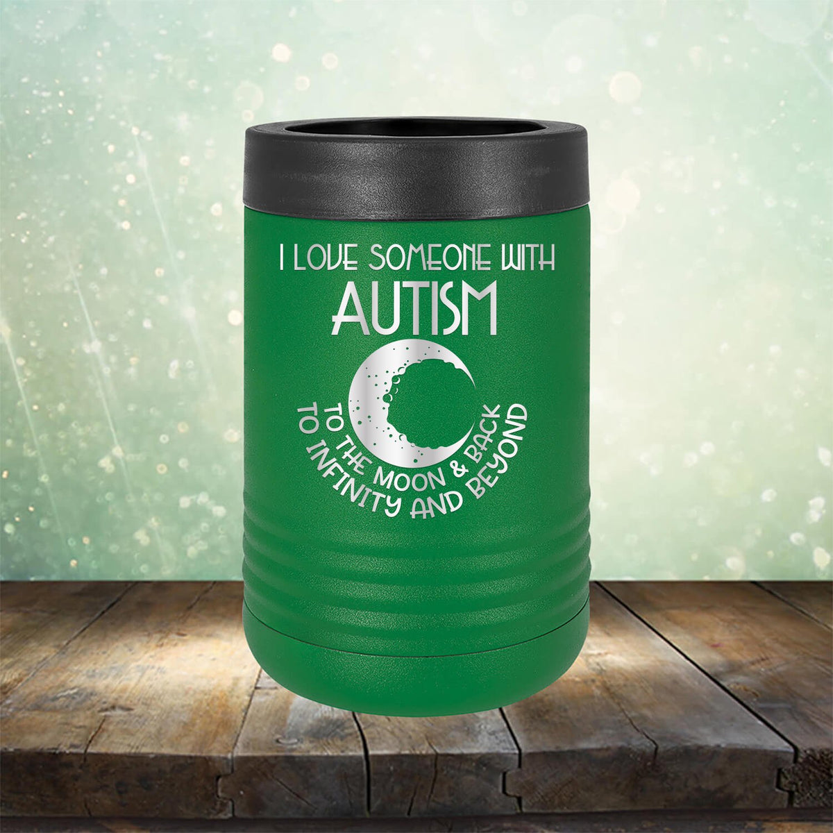 I Love Someone with the Autism to the Moon &amp; Back - Laser Etched Tumbler Mug