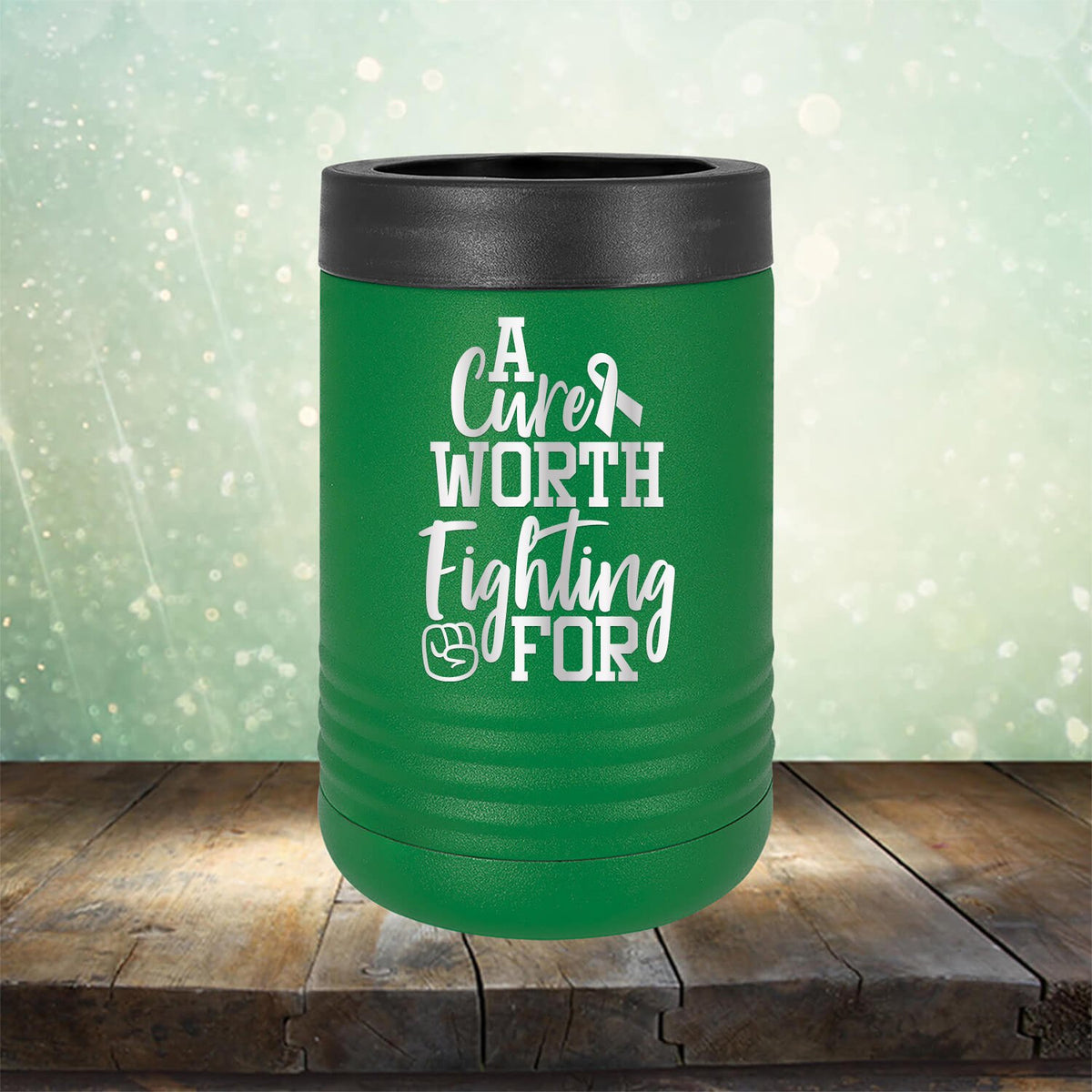 A Cure Worth Fighting For - Laser Etched Tumbler Mug