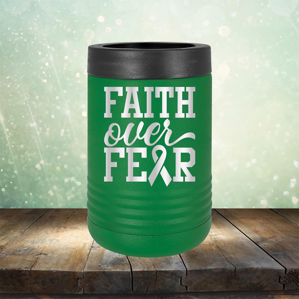 Faith Over Fear - Laser Etched Tumbler Mug