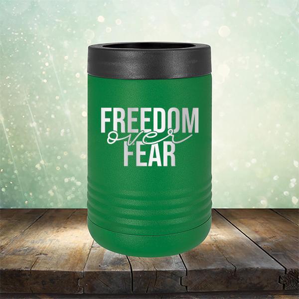 Freedom Over Fear - Laser Etched Tumbler Mug