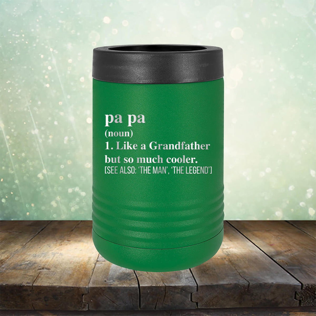 Pa Pa (Noun) 1. Like A Grandfather But So Much Cooler [See Also: &#39;The Man&#39; &#39;The Legend&#39;] - Laser Etched Tumbler Mug