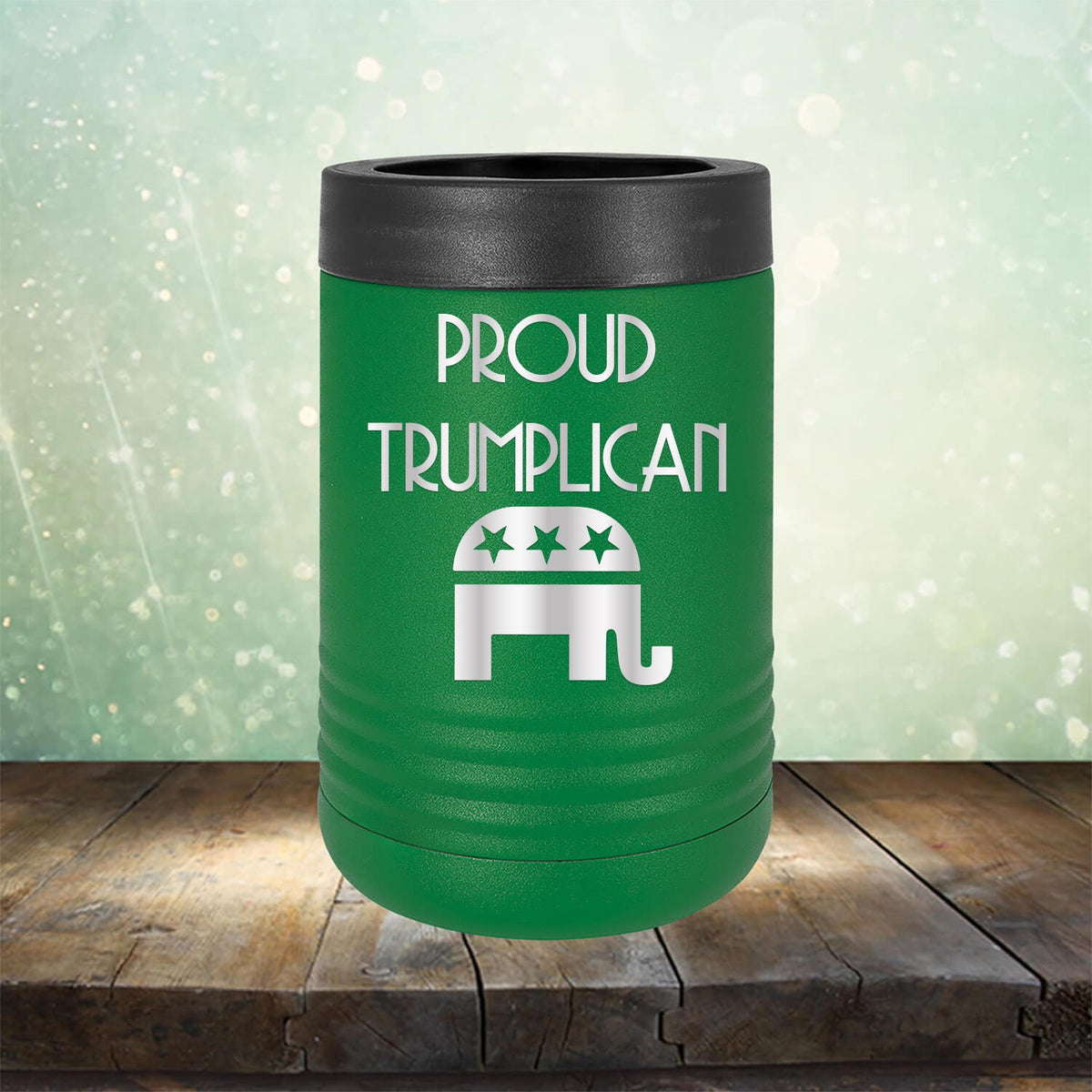 Proud Trumplican Elephant - Laser Etched Tumbler Mug