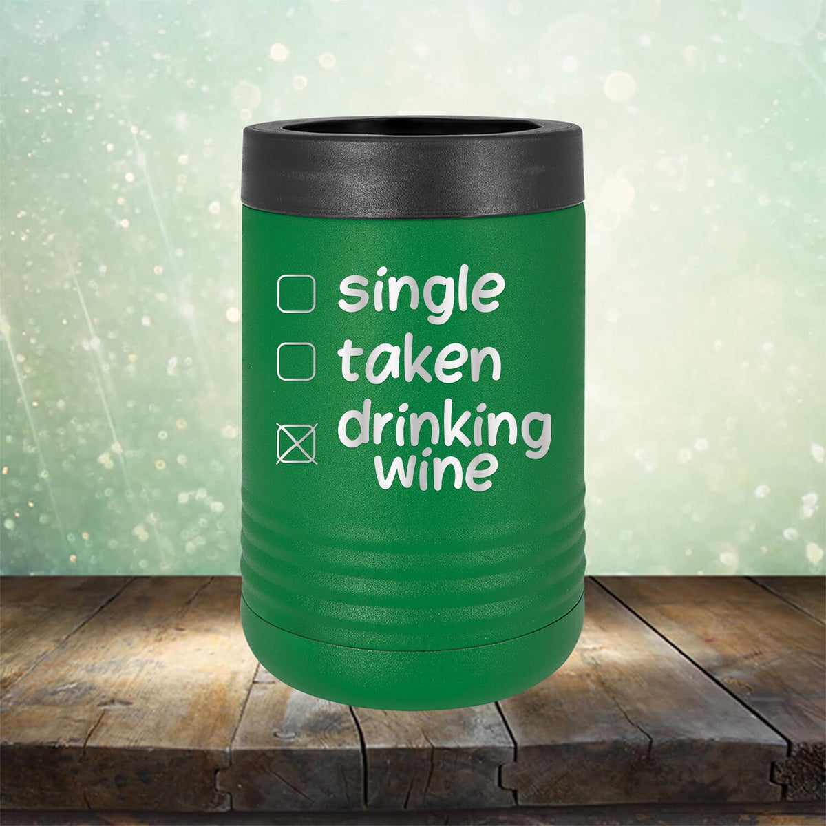 Single Taken Drinking Wine