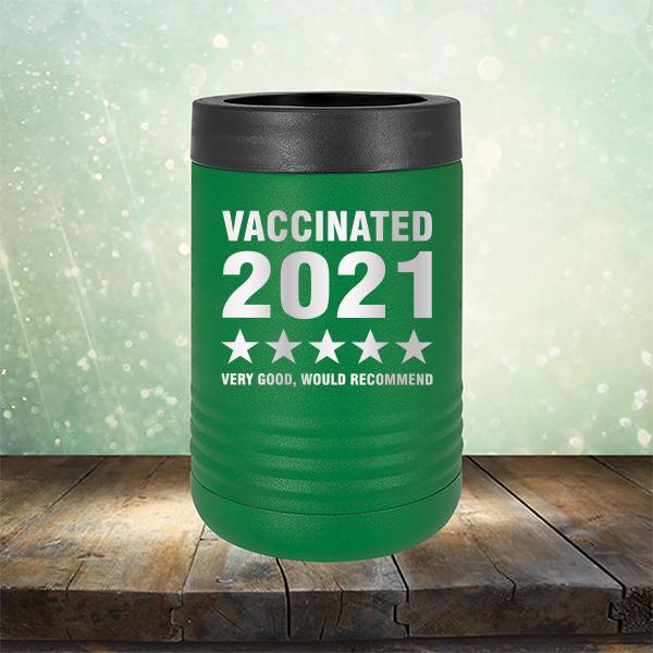 Vaccinated 2021 Very Good Would Recommend - Laser Etched Tumbler Mug