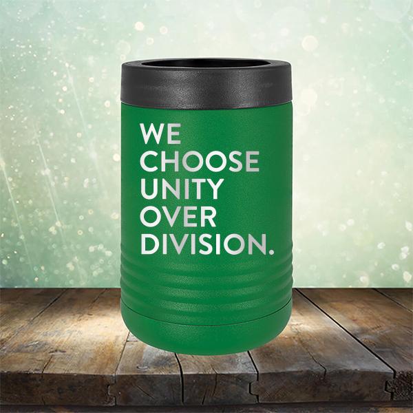 We Choose Unity Over Division - Laser Etched Tumbler Mug