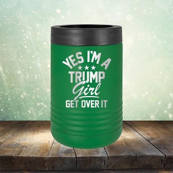 Yes I'm A Trump Girl Get Over It - Laser Etched Tumbler Mug