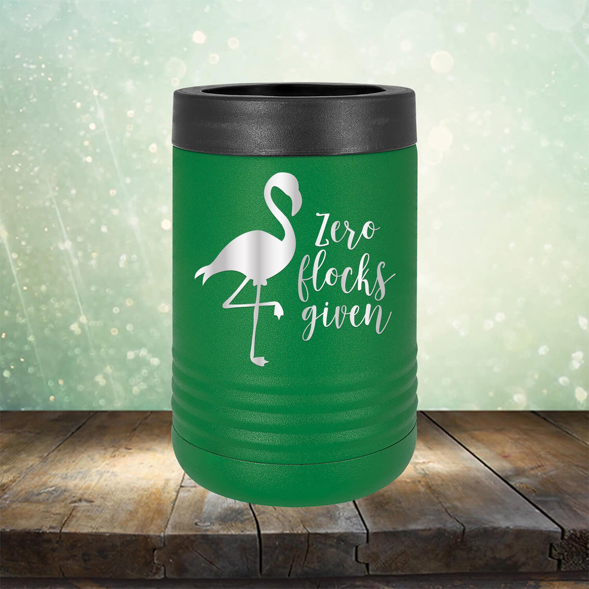 Zero Flocks Given - Laser Etched Tumbler Mug