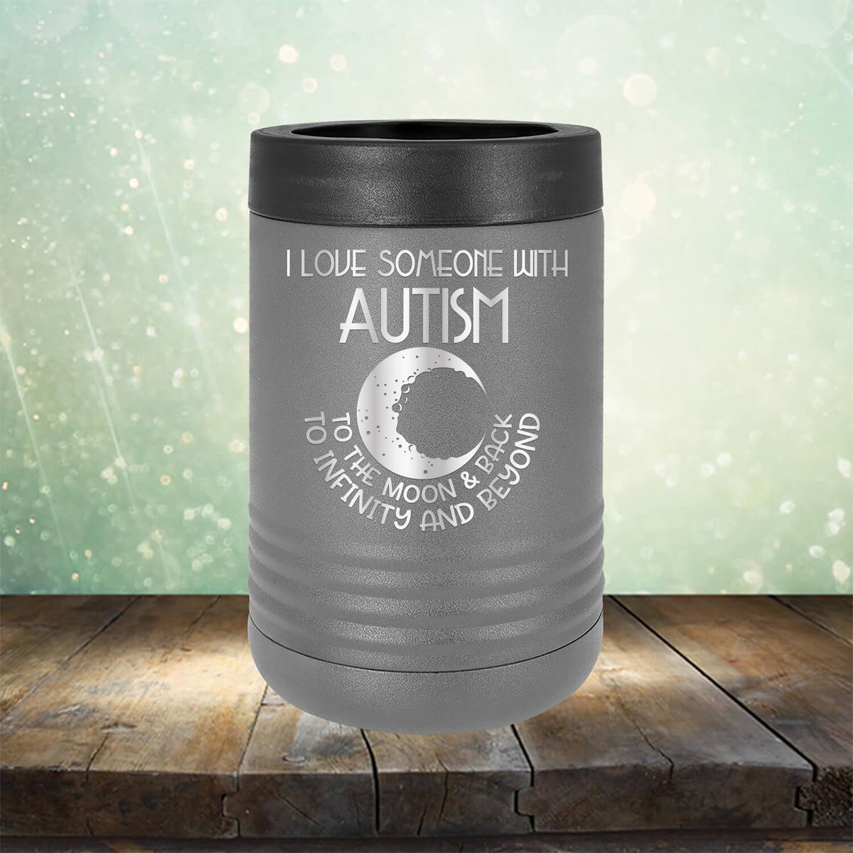 I Love Someone with the Autism to the Moon &amp; Back - Laser Etched Tumbler Mug