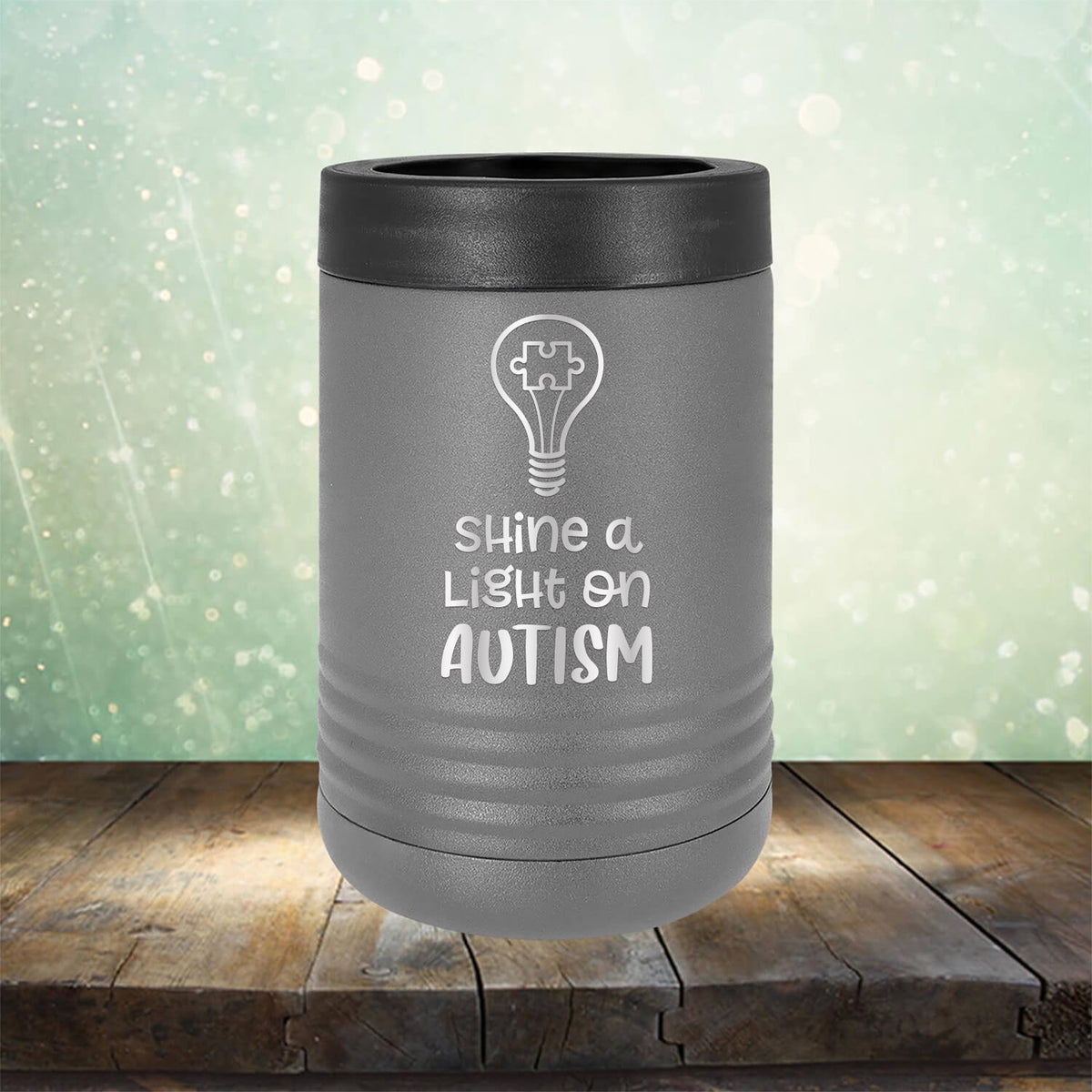 Shine A Light on Autism - Laser Etched Tumbler Mug