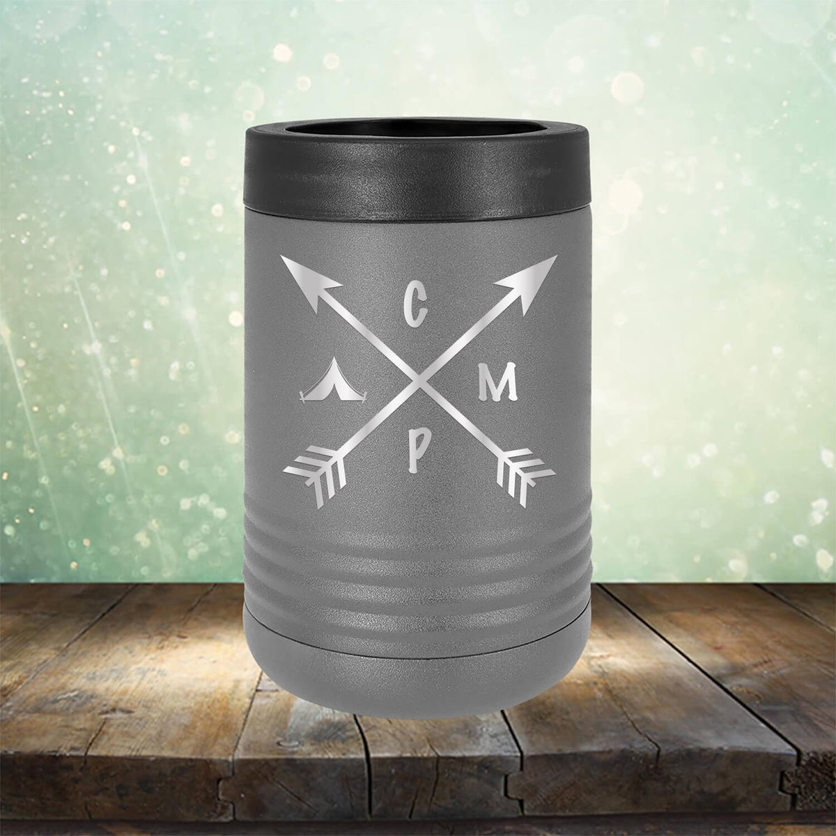 Camp with Arrows - Laser Etched Tumbler Mug