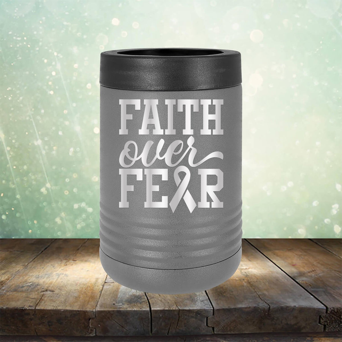 Faith Over Fear - Laser Etched Tumbler Mug