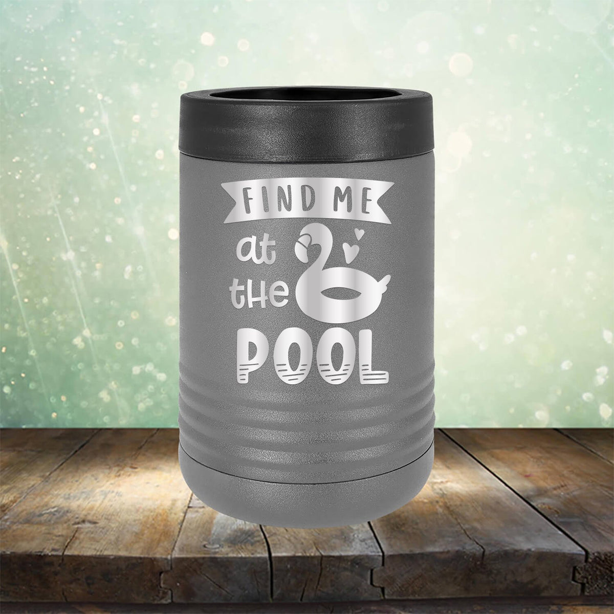 Find Me At The Pool - Laser Etched Tumbler Mug