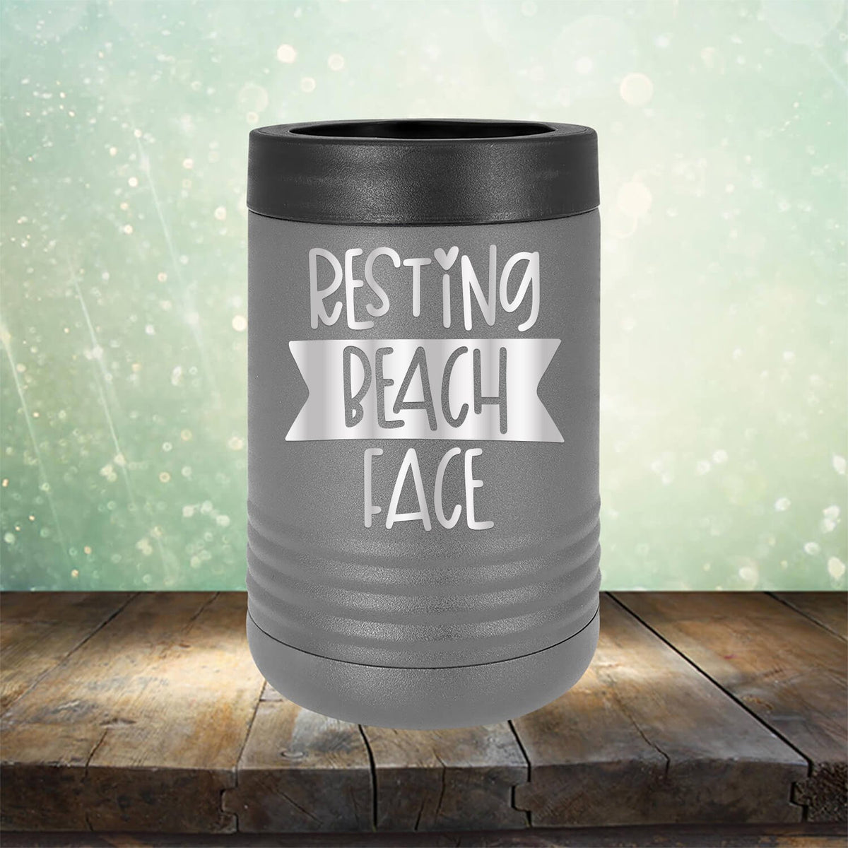 Resting Beach Face - Laser Etched Tumbler Mug