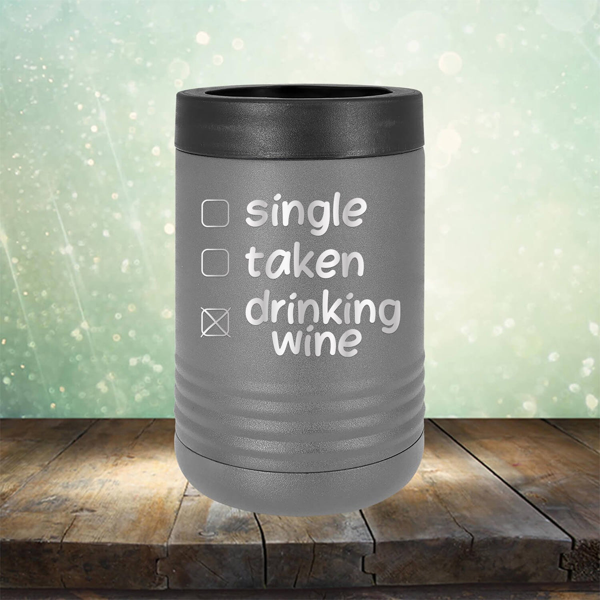 Single Taken Drinking Wine