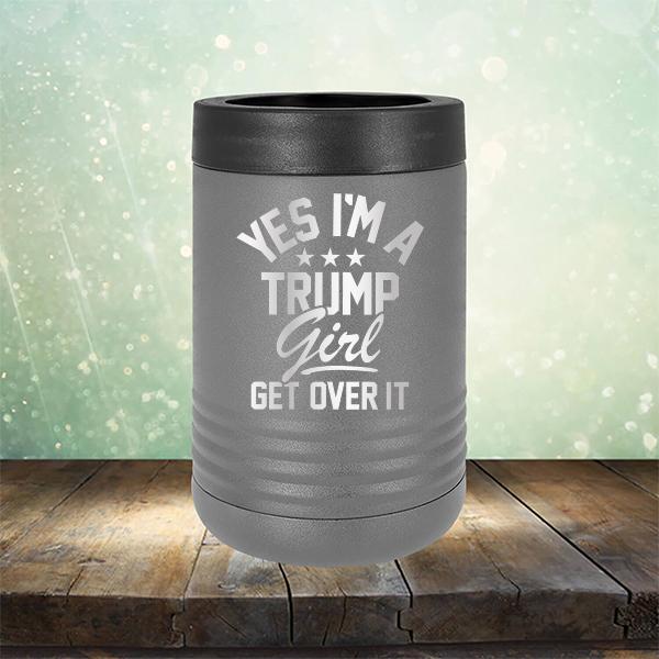 Yes I'm A Trump Girl Get Over It - Laser Etched Tumbler Mug