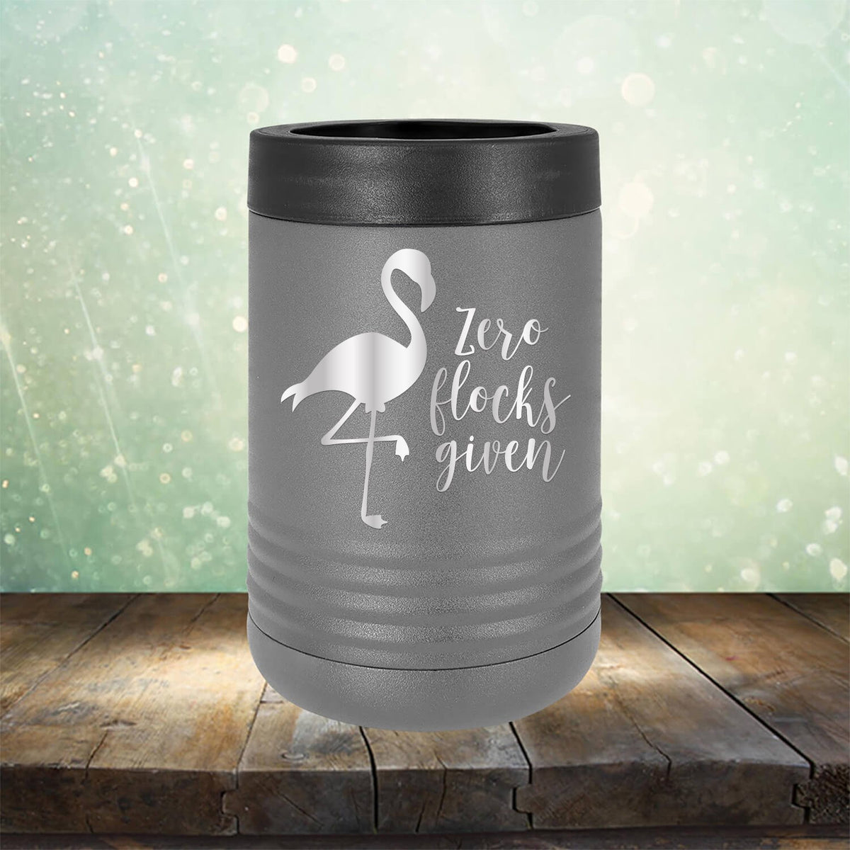 Zero Flocks Given - Laser Etched Tumbler Mug