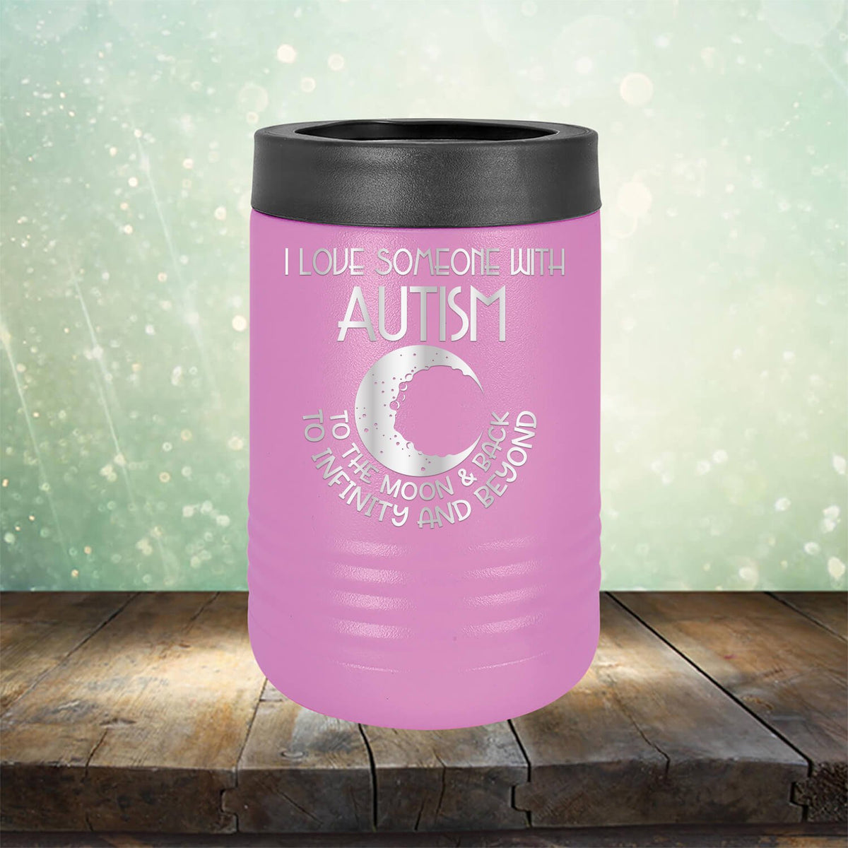 I Love Someone with the Autism to the Moon &amp; Back - Laser Etched Tumbler Mug