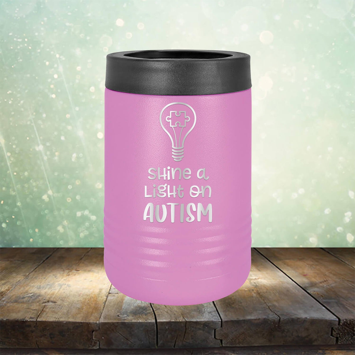 Shine A Light on Autism - Laser Etched Tumbler Mug