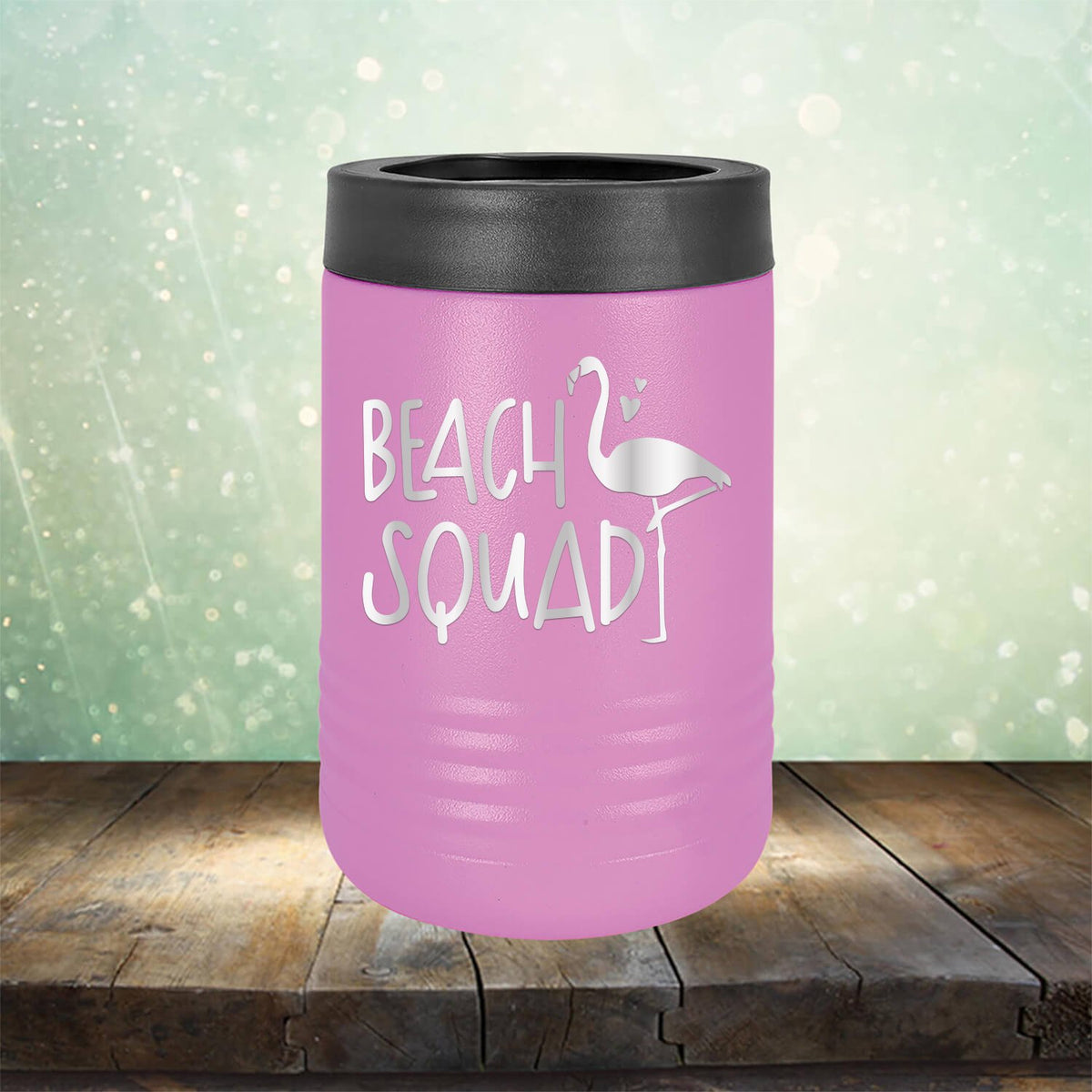 Beach Squad with Swan - Laser Etched Tumbler Mug