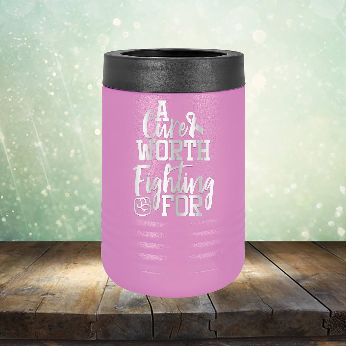 A Cure Worth Fighting For - Laser Etched Tumbler Mug