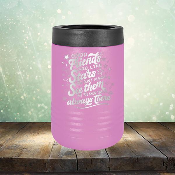 Good Friends Are Like Stars You Don&#39;t Always See Them But You Know They&#39;re Always There - Laser Etched Tumbler Mug