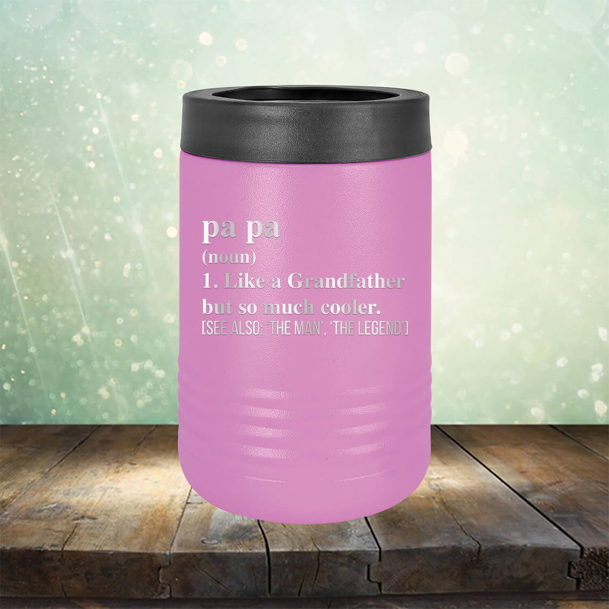 Pa Pa (Noun) 1. Like A Grandfather But So Much Cooler [See Also: &#39;The Man&#39; &#39;The Legend&#39;] - Laser Etched Tumbler Mug