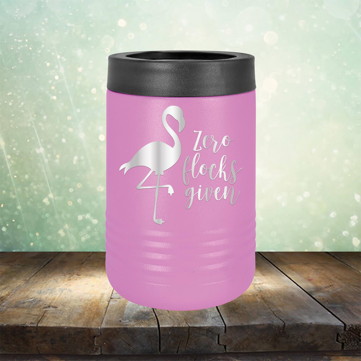 Zero Flocks Given - Laser Etched Tumbler Mug