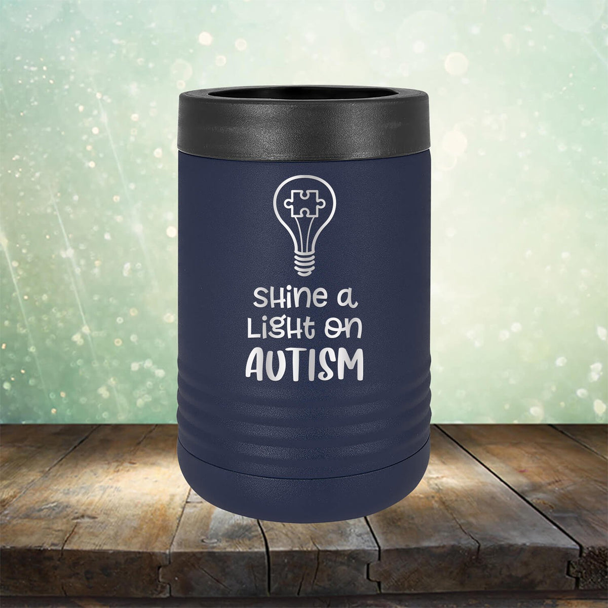 Shine A Light on Autism - Laser Etched Tumbler Mug