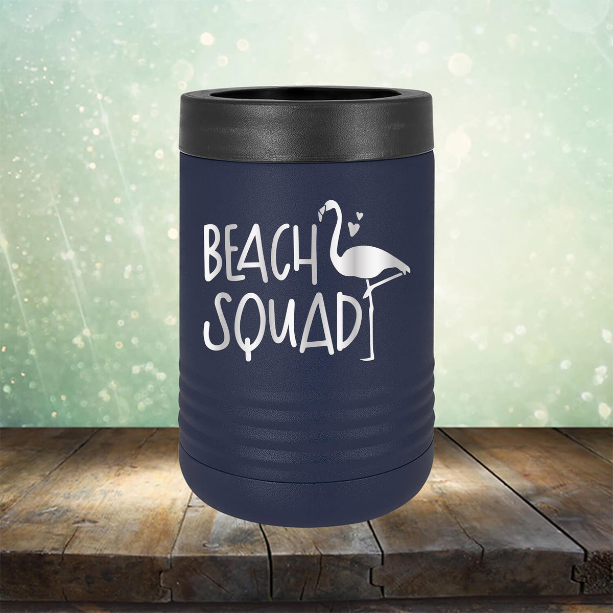 Beach Squad with Swan - Laser Etched Tumbler Mug