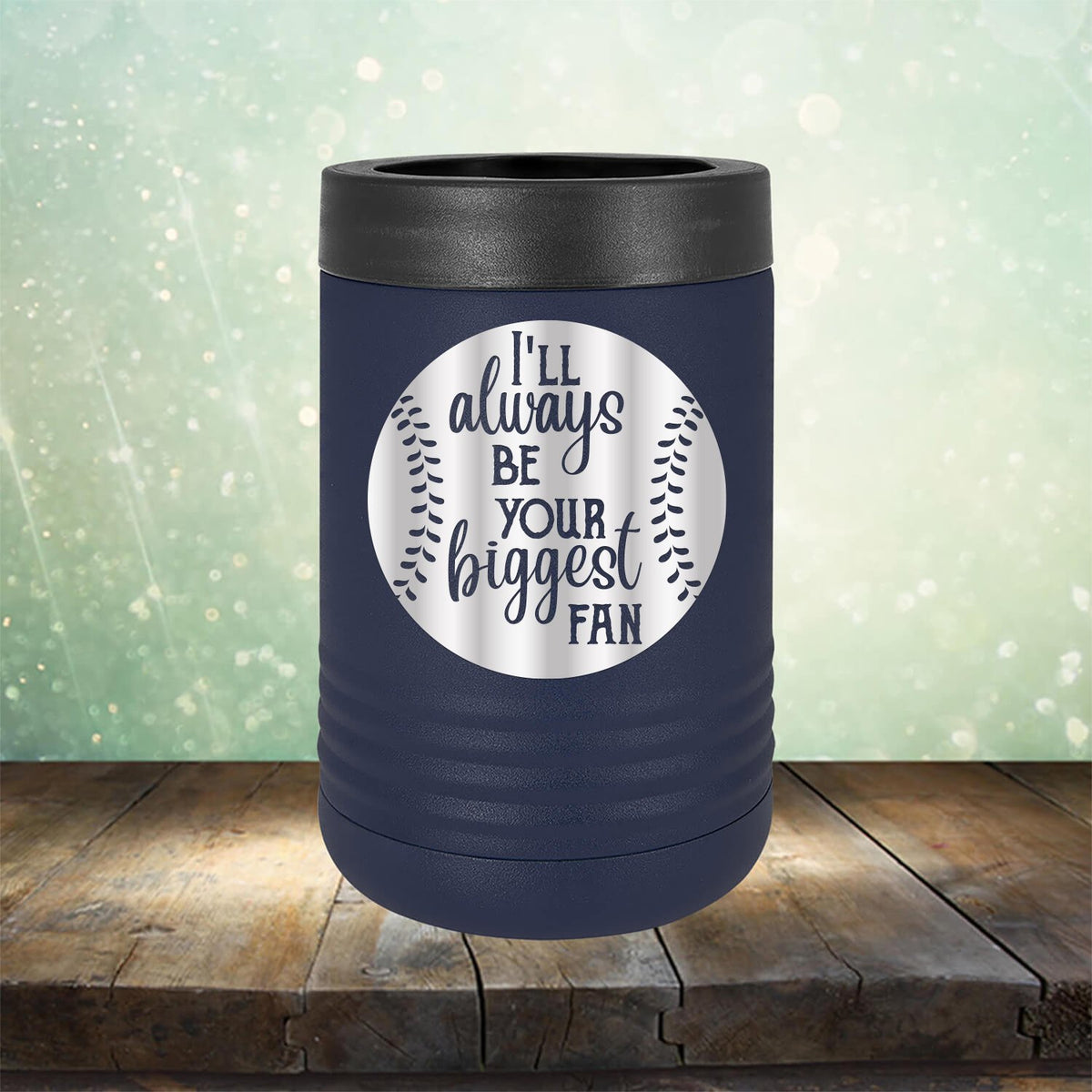 I&#39;ll Be Your Biggest Fan Baseball - Laser Etched Tumbler Mug