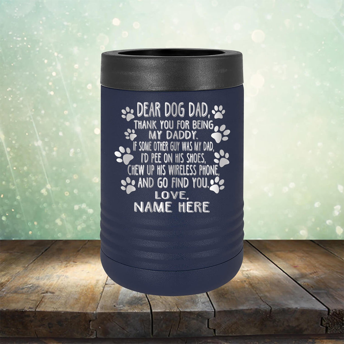 Dear Dog Dad Thank You For Being My Daddy