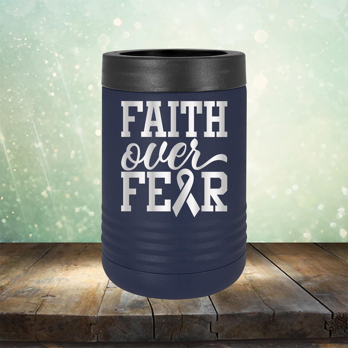 Faith Over Fear - Laser Etched Tumbler Mug