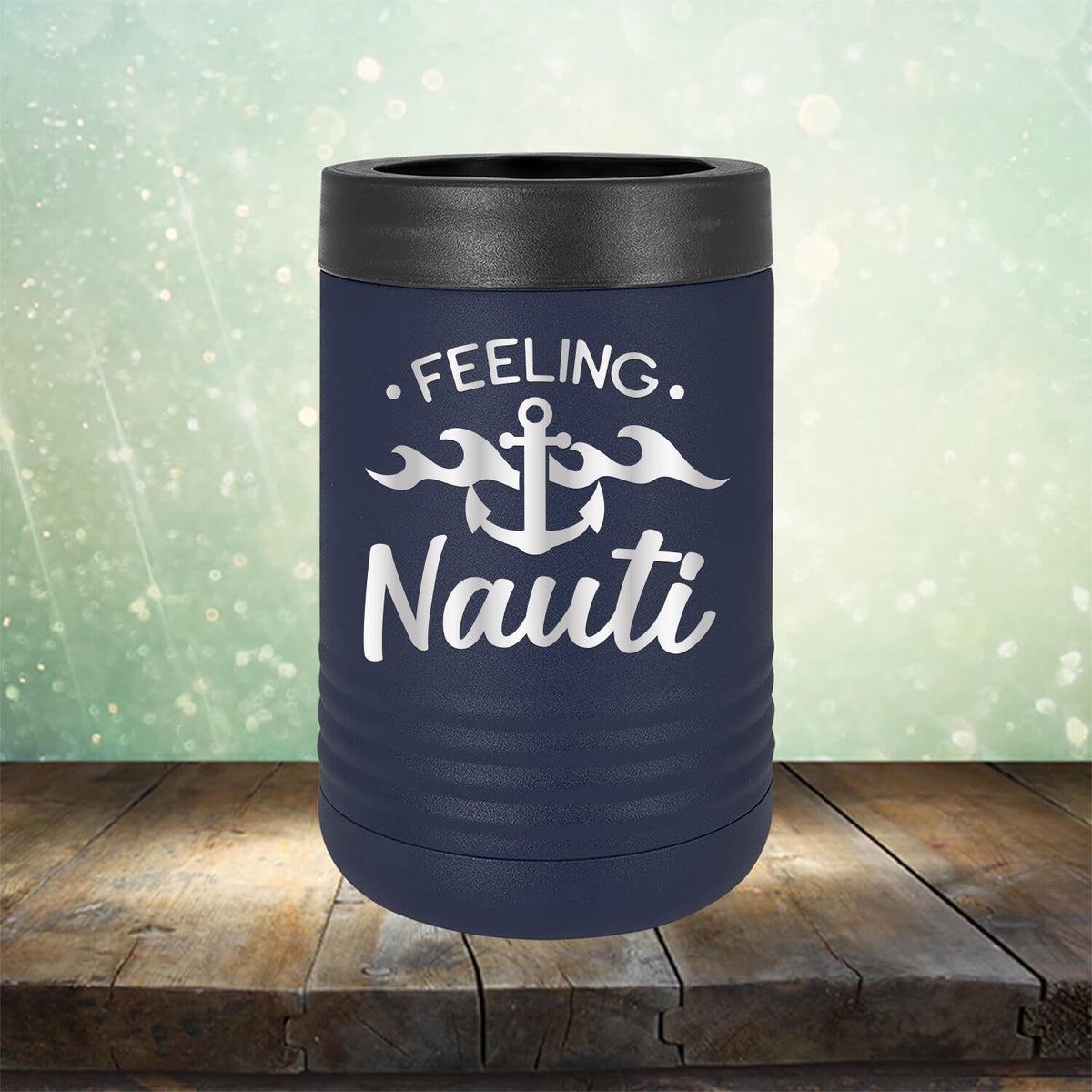 Feeling Nauti with Anchor - Laser Etched Tumbler Mug